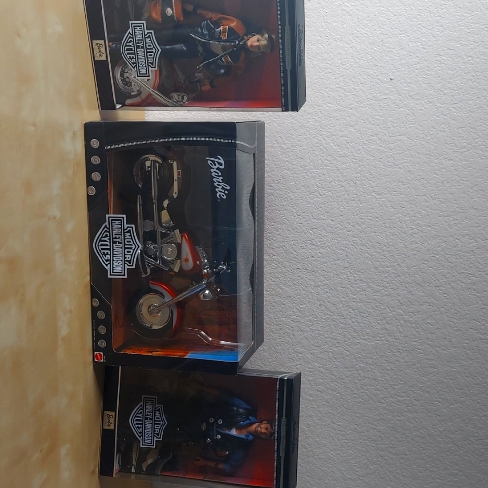1999 Harley Davidson Barbie set
